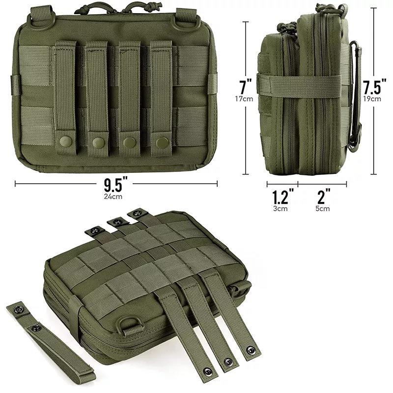 Small Compact Med Trauma Kit for Everyday Carry, Tactical First Aid Kits Belt