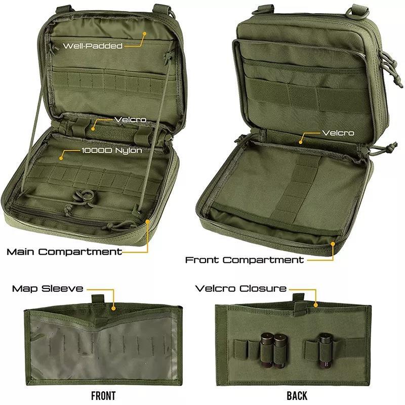 Small Compact Med Trauma Kit for Everyday Carry, Tactical First Aid Kits Belt