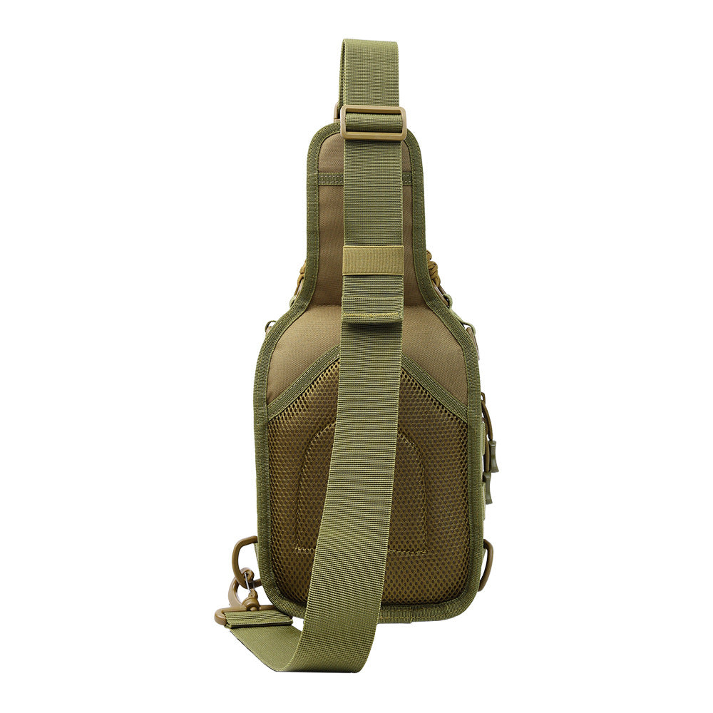 Suitable for cycling travel tactics camouflage shoulder crossbody small chest bag GBSB011