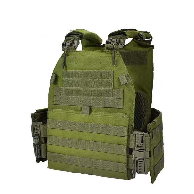 Quick-release tactical weight vest for wargame warfare with laser MOLLE system GBTV006