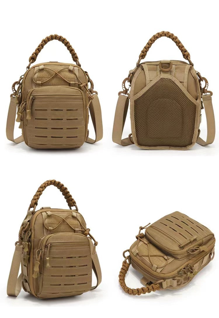 Outdoor multifunctional tactical backpack, small backpack messenger bag GBSB001