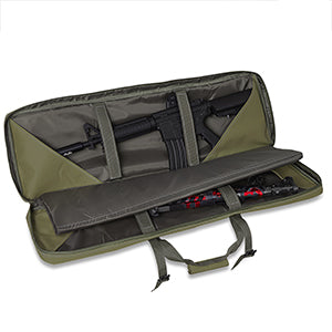 Double Rifle Backpack Case, Tactical Rifle Case for Ammo and Firearms GBRB002