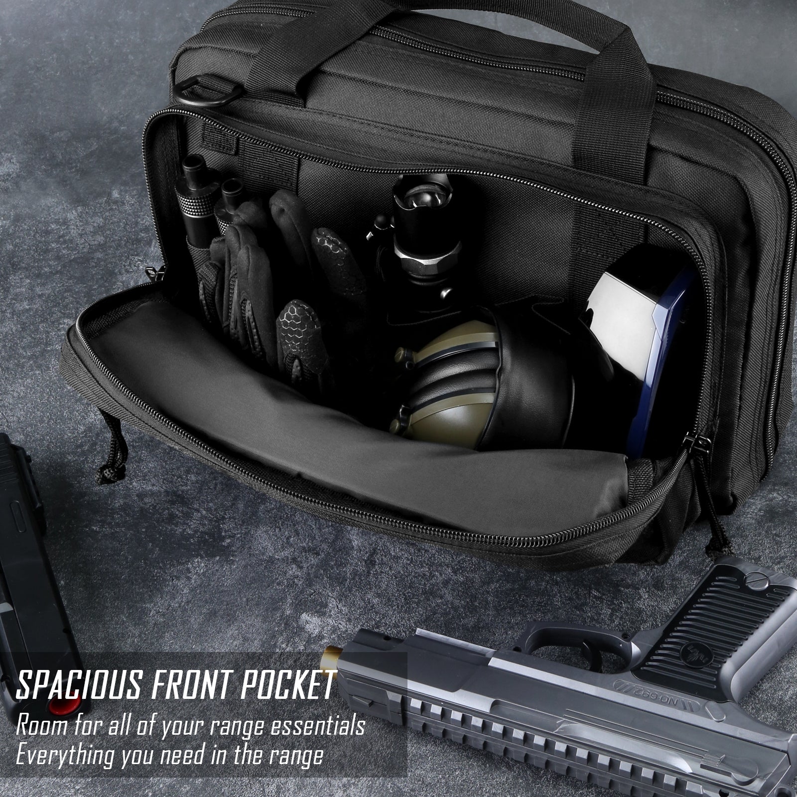 Pistol hotsell bags tactical